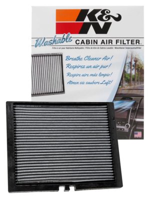 Ford Edge Cabin Air Filter - K&N Engineering - Washable - `15-`16 Ford Edge Cabin Air Filter - K&N Engineering - Washable - `15-`16